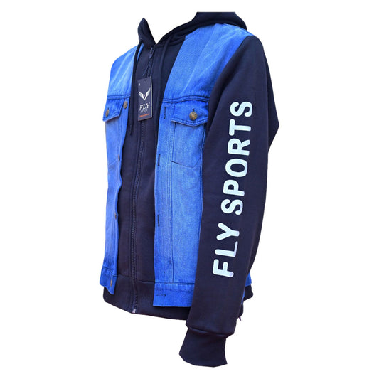 Jeans & Fleece Hoodie