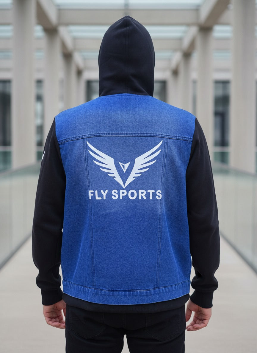 Jeans & Fleece Hoodie