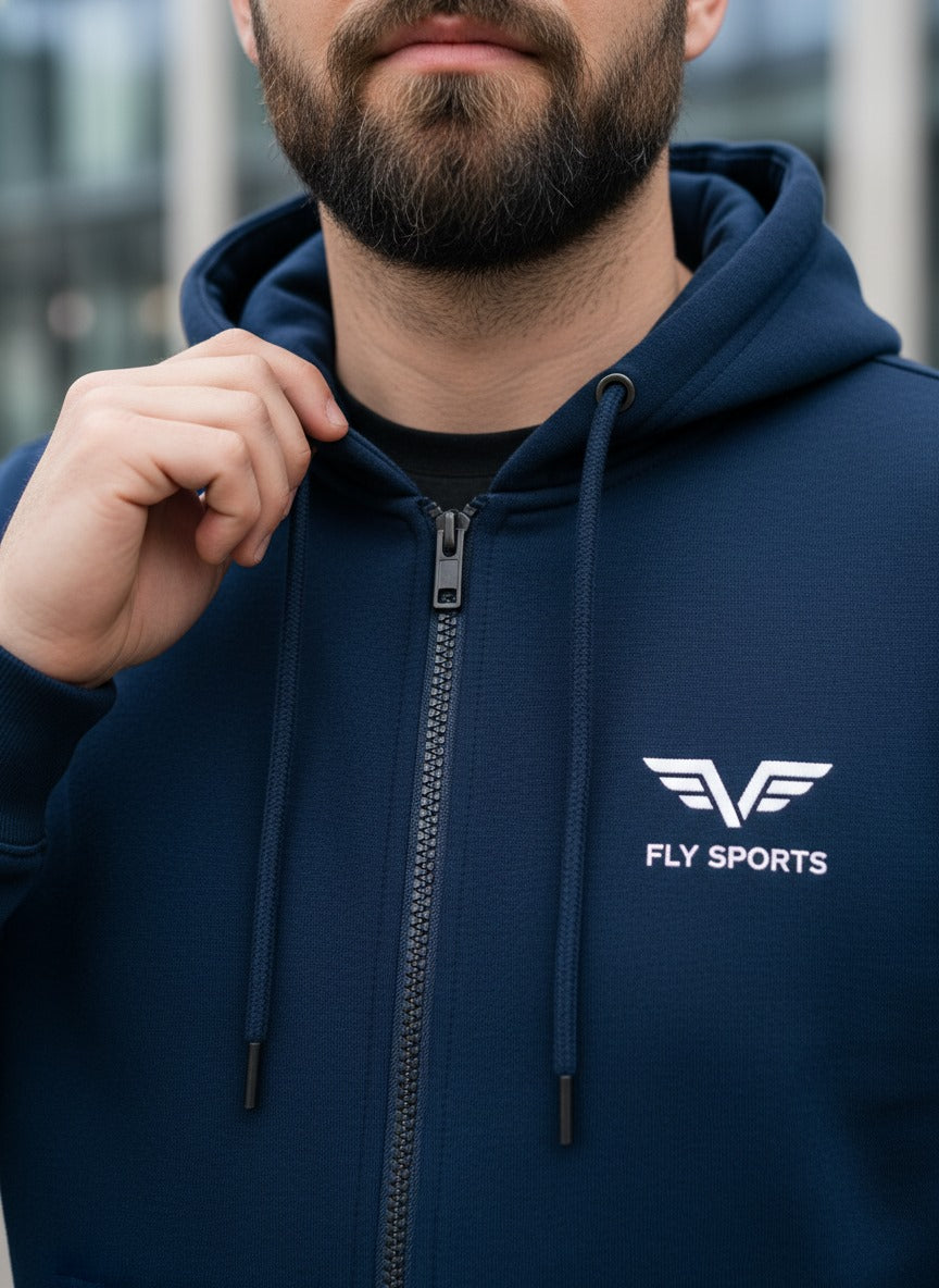 Fleece Zipper Hoodie