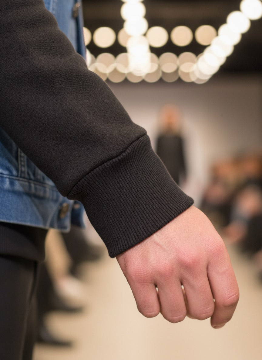 Jeans & Fleece Hoodie