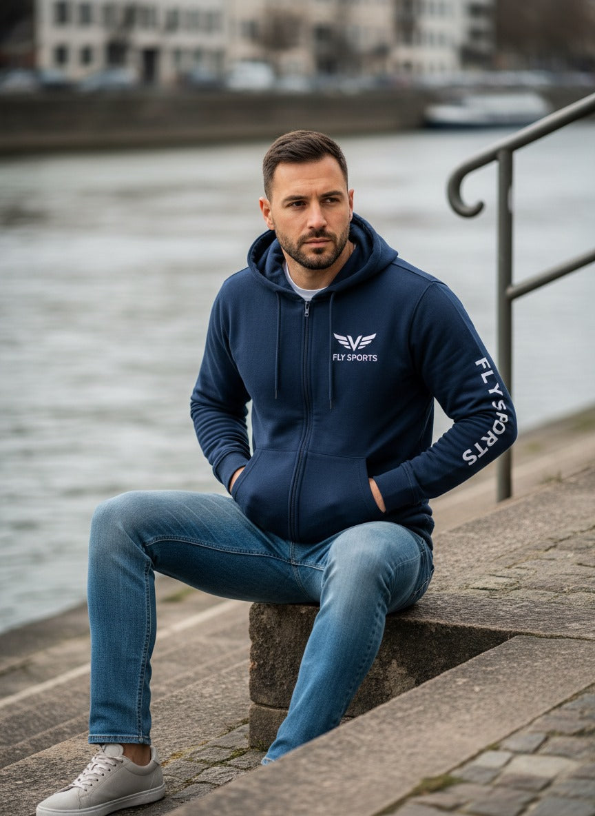 Fleece Zipper Hoodie