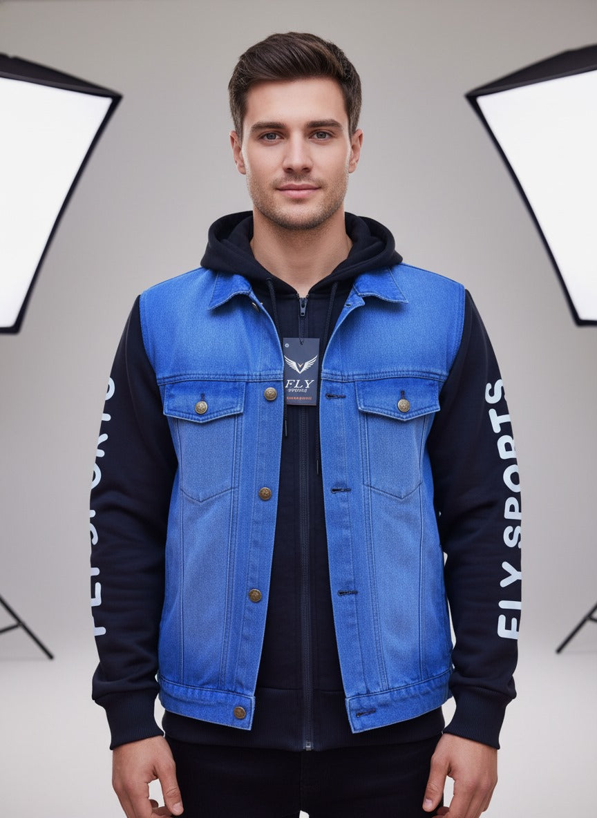 Jeans & Fleece Hoodie