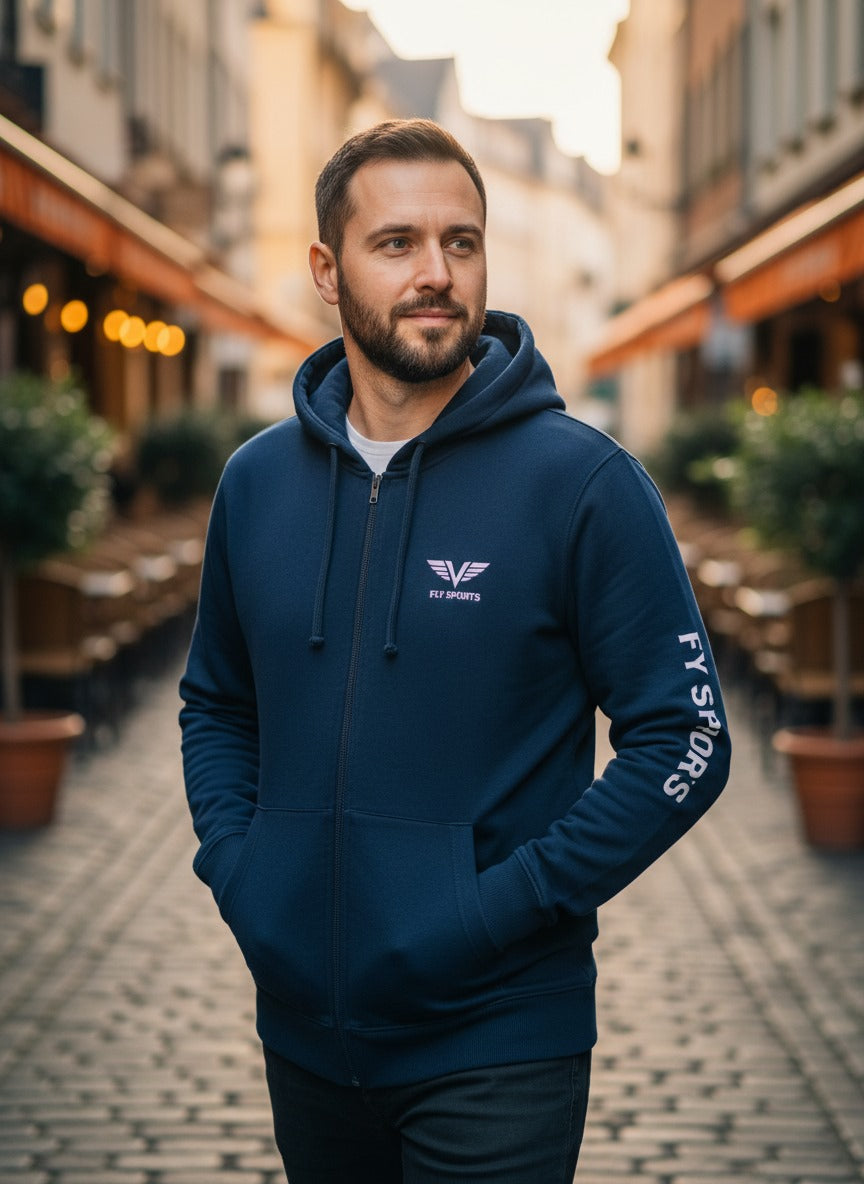 Fleece Zipper Hoodie